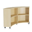 IRIS Curved H-915 W-1200 D-1200 Storage depth 400mm
