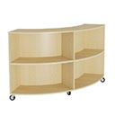IRIS Curved H-915 W-1200 D-1200 Storage depth 400mm