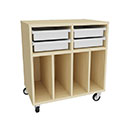 IRIS Pupil�s storage with 4 low trays