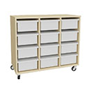 IRIS Tray Storage, H-915 W-1040 D-450, 12 middel trays