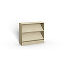 IRIS magazine shelf 2A4 H870 W1000 D330, 2pcs magazine shelf