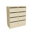 IRIS Merchant counter, H-915 W-810 D-418, 8 drawers