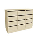 IRIS Merchant counter, H-915 W-1205 D-418, 12 drawers