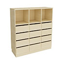 IRIS Merchant counter, H-1310 W-1310 D-418, 12 drawers