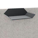 Horizontal shelf